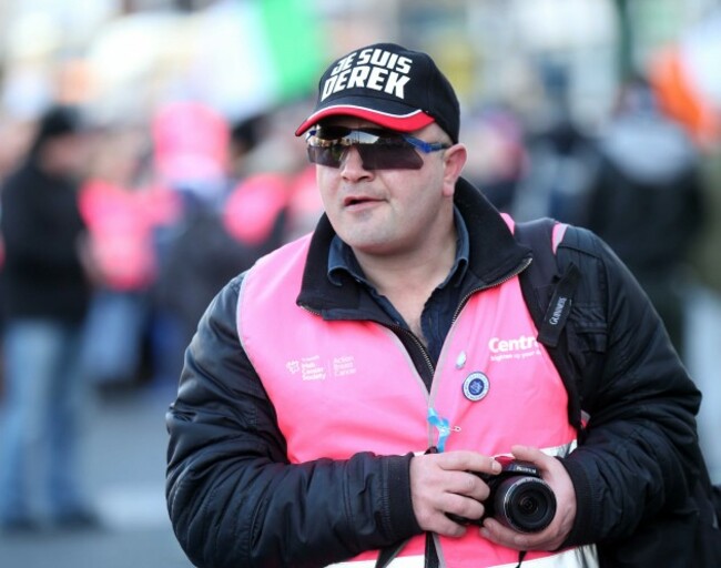 File Photo Derek Byrne is on Hunger Strike.