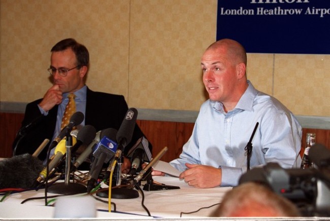 LEESON news conf