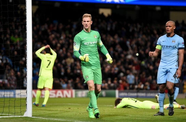 Soccer - UEFA Champions League - Round of 16 - First Leg - Manchester City v Barcelona - Etihad Stadium