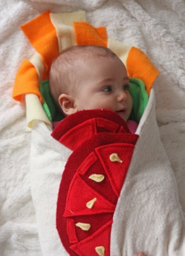 Baby Shower Gift - Burrito Baby Blanket, Unique Baby Blanket, Swaddle Blanket, Newborn Blanket, unisex baby blanket, Halloween Costume