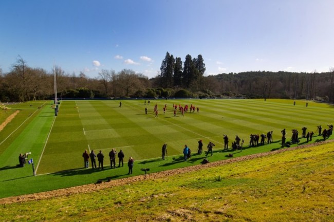 General view of training