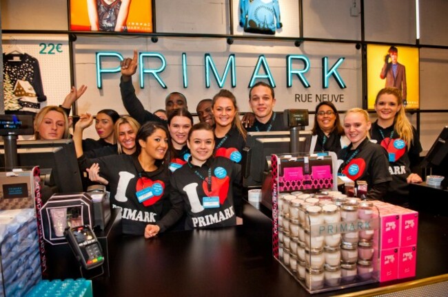 Primark Store Opeing in the Rue Neuve - Nieuwe Straat - Brussels