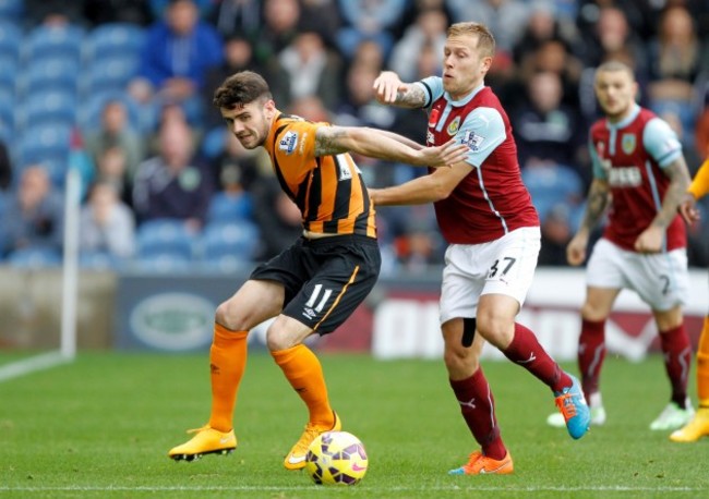 Soccer - Barclays Premier League - Burnley v Hull City - Turf Moor