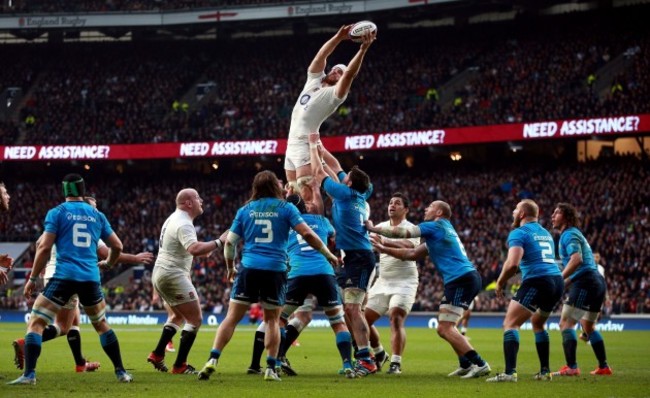 Rugby Union - 2015 RBS Six Nations - England v Italy - Twickenham