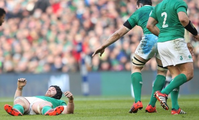 Sean O&Otilde;Brien injured