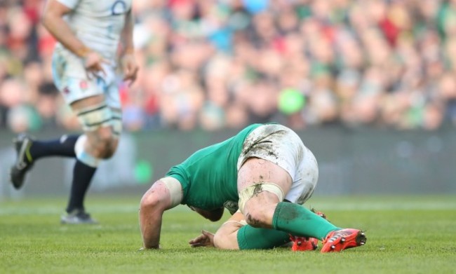 Sean O&Otilde;Brien injured