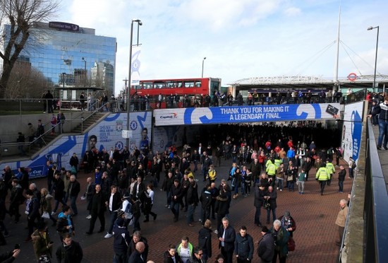 Soccer - Capital One Cup - Final - Chelsea v Tottenham Hotspur - Wembley Stadium