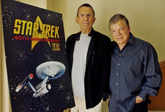 TV STAR TREK SHATNER NIMOY