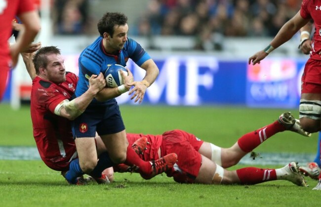 Gethin Jenkins and Morgan Parra