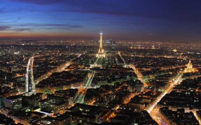 Skyline - Paris, France at night