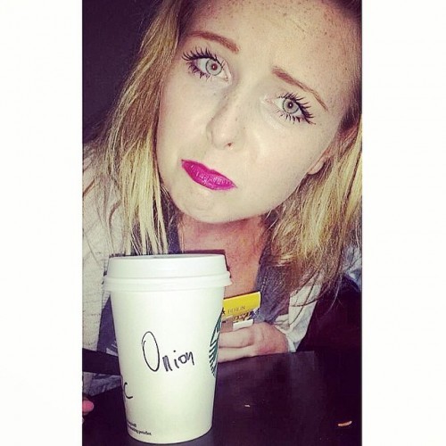 This spelling of Aine is so bad it makes you cry, thanks @aine.hennessy! #starbucks #names #fail #aine #irish