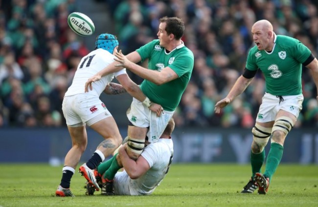 Ireland's Devin Toner 1/3/2015