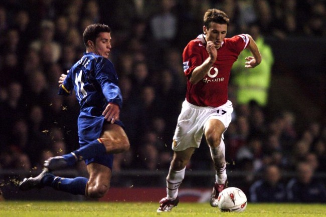 Soccer - Carling Cup - Quarter Final - Manchester United v Arsenal