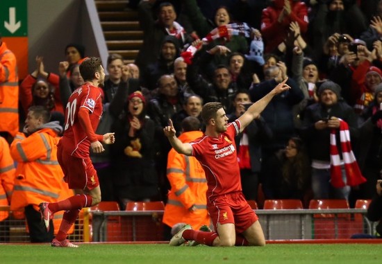 Soccer - Barclays Premier League - Liverpool v Burnley - Anfield