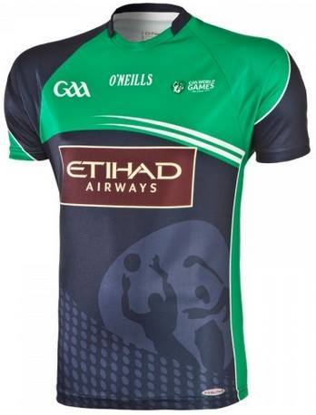 The jerseys for the GAA World Games are 