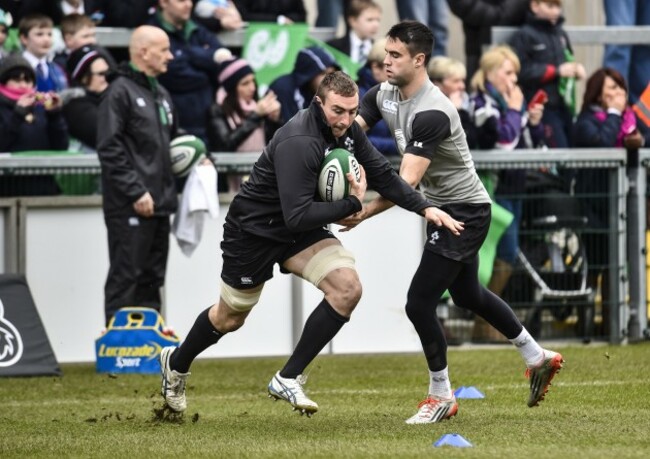 Tommy O'Donnell and Conor Murray