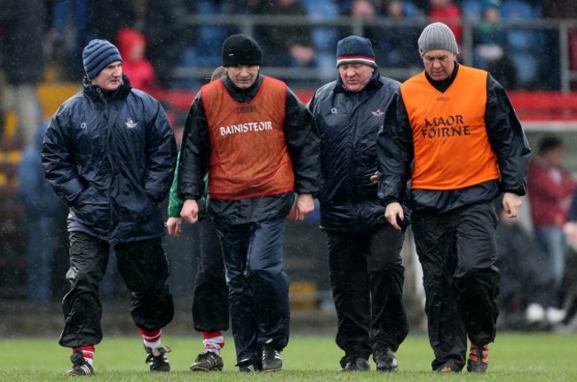 Kieran Kingston, Jimmy Barry-Murphy, Johnny Crowley and Ger Cunningham