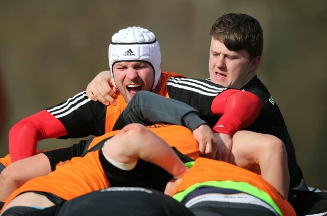 Donnacha Ryan and David O'Brien