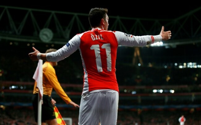 Soccer - UEFA Champions League - Round of 16 - First Leg - Arsenal v Monaco - Emirates Stadium