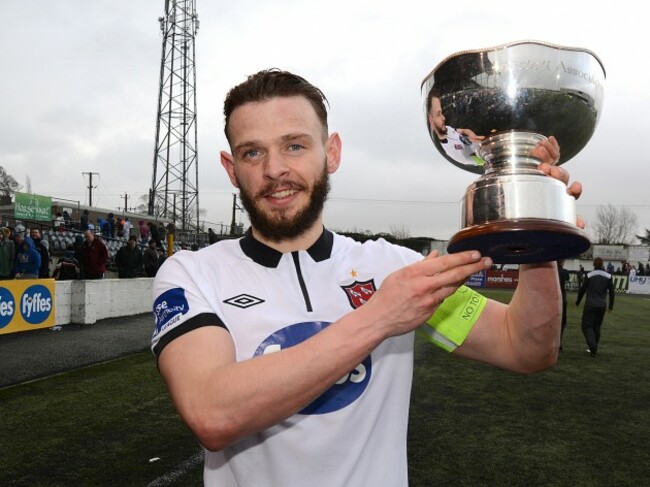 Andy Boyle with the President's Cup