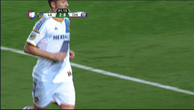 Robbie Keane celebration