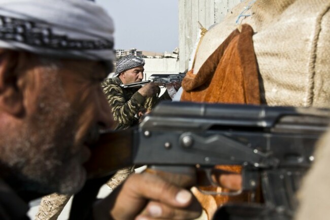 Mideast Syria Inside Kobani