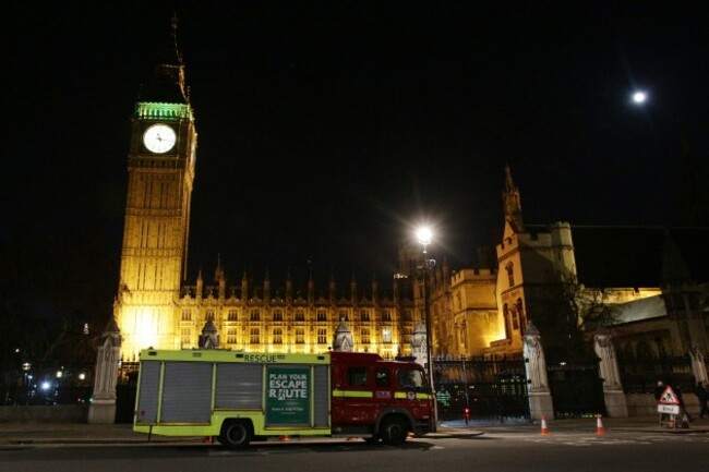 Westminster roof incident