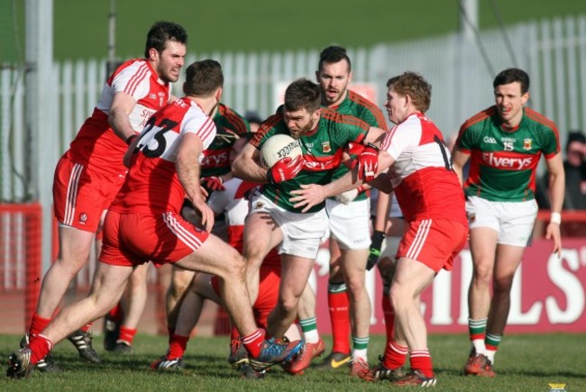 Seamus O'Shea with Mark Lynch, Emmet McGuckin and Enda Lynn