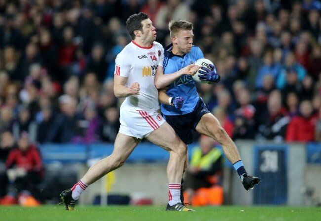 Jonny Cooper and Sean Cavanagh