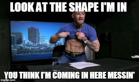 McGregor shape meme