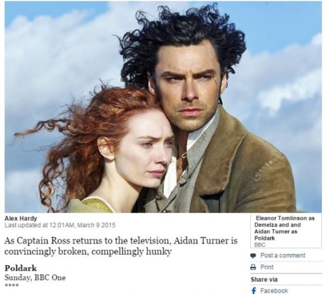 poldark times