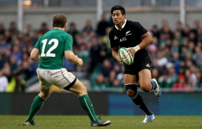 Gordon D'Arcy and Julian Savea