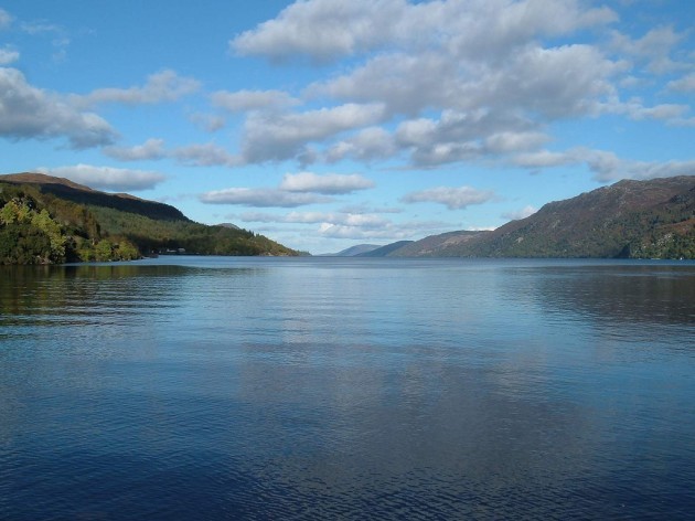 Loch Ness from Fort Augustus Scotland