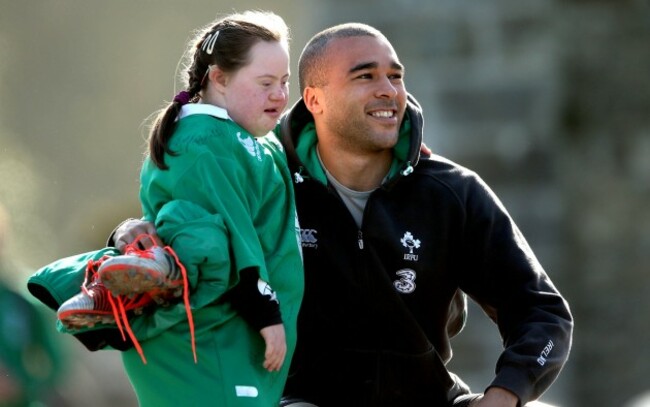 Jennifer Malone meets Simon Zebo