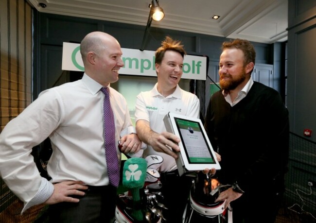 PGA Tour Professional Golfer &ndash; Shane Lowry launches the Simply Golf app  021