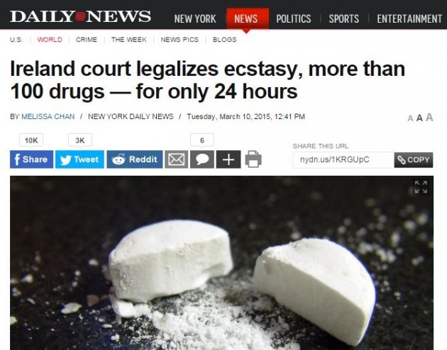 daily news drugs