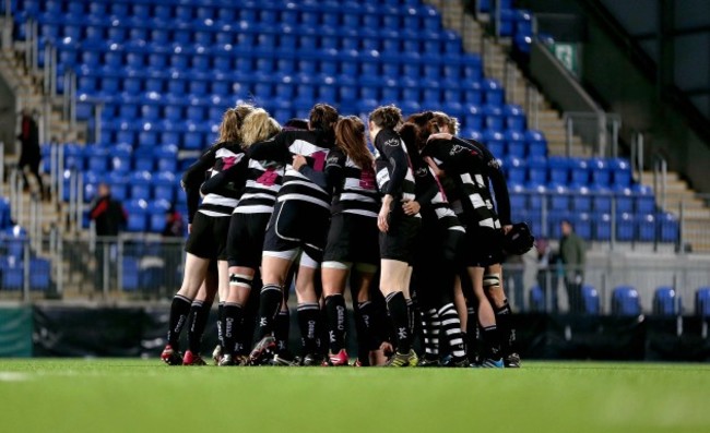 The Old Belvedere team huddle