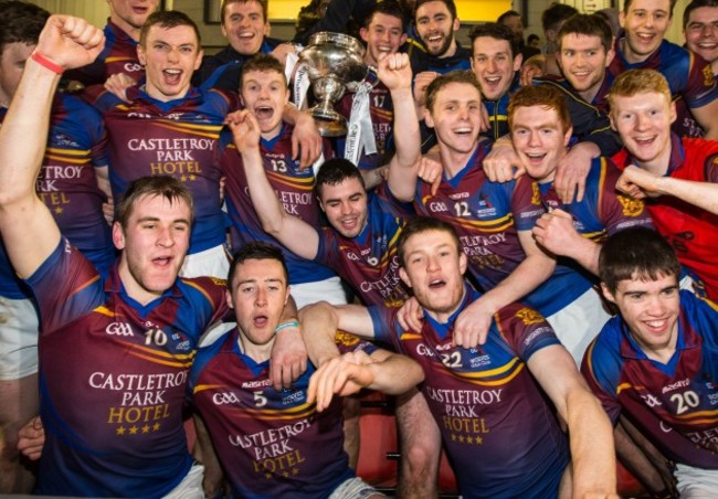 UL players celebrate with the cup