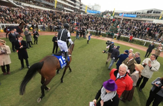 Horse Racing - 2015 Cheltenham Festival - St Patrick's Day - Cheltenham Racecourse