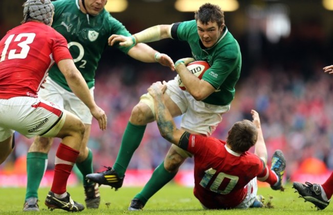 Peter O'Mahony and Dan Biggar