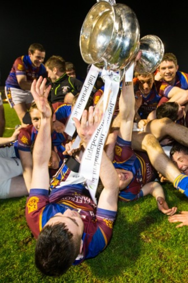 UL players celebrate with the cup