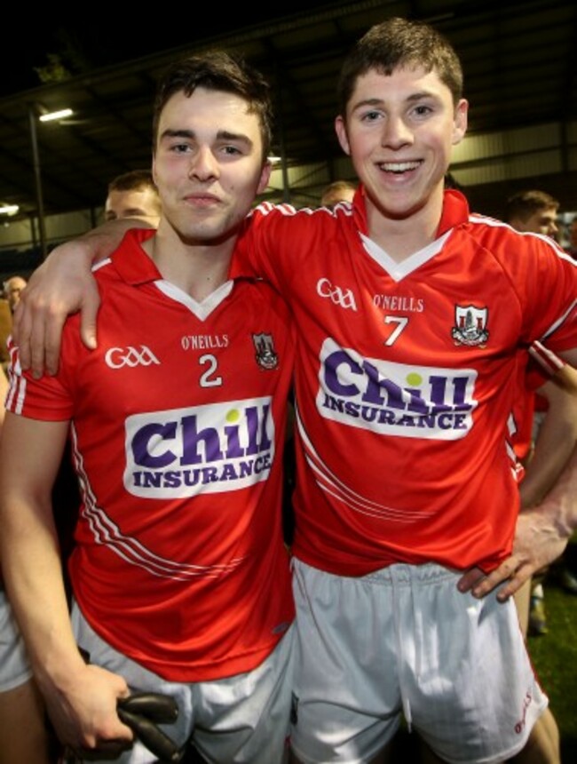 Jamie Davis and Kevin Crowley celebrate