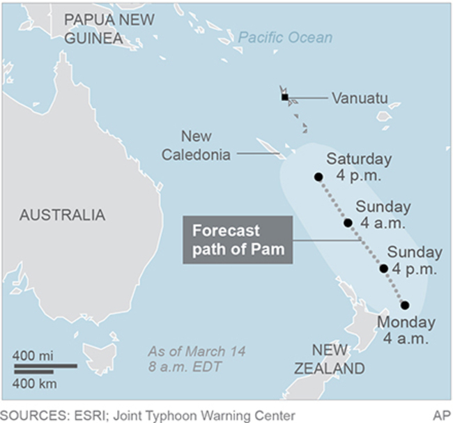 VANUATU CYCLONE PAM