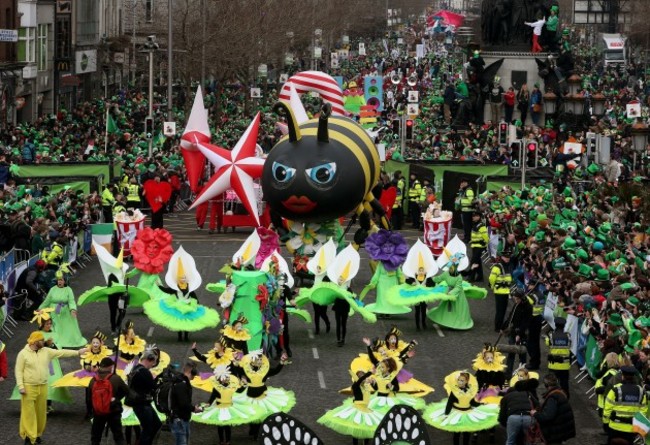 St Patrick's day celebrations 2015