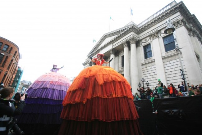 St Patricks Day Parade Dublin. Picture