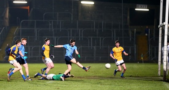 Colm Basquel scores a goal