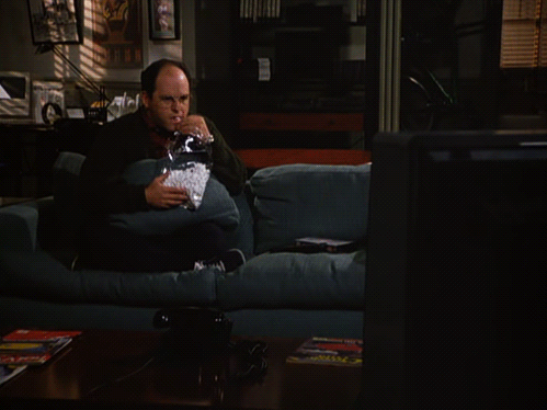 George-Costanza-Eating-Popcorn-on-Couch-Seinfeld