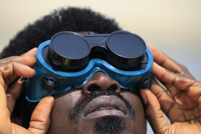 Nigeria Partial Eclipse