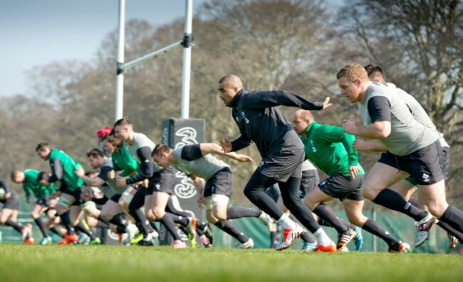 Simon Zebo and Sean Cronin