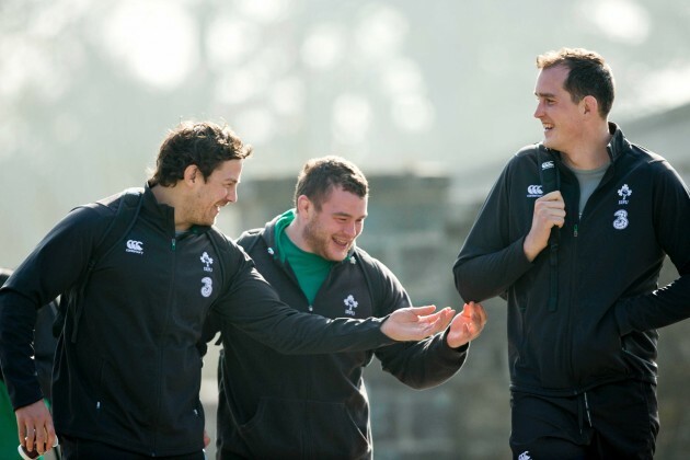 Mike McCarthy, Jack McGrath and Devin Toner